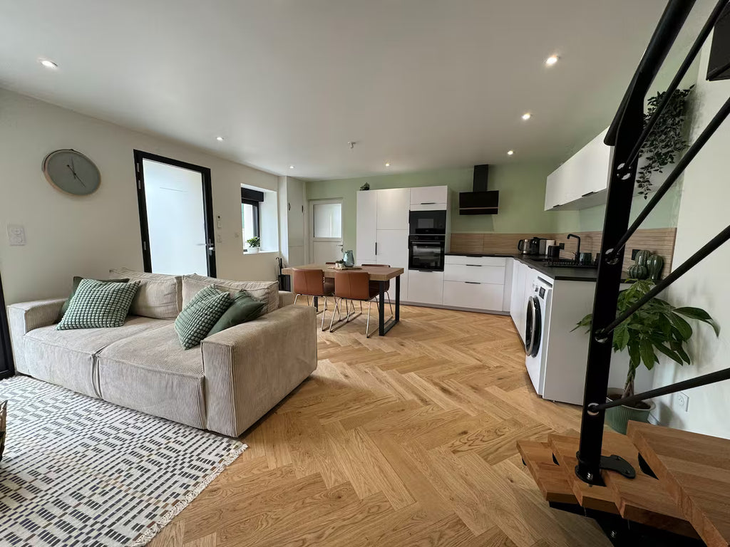 Maison bretonne en pierre rénovée